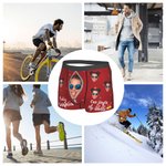 Personalisierte „Jingle My Bells“ Gesicht Foto Boxershorts mit Namen Lustige Herren Unterwäsche Valentinstag Weihnachten Geschenk für ihn