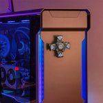 Gepersonaliseerd mechanisch Cyber Draaiend Lichtgevend Gyro Zintuiglijk Hulpmiddel met Sci-fi Initialen Stressopwekking Verjaardagsgeschenk voor Toeko
