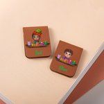 Marque-page magnétique personnalisé pour garçon et fille avec nom Plusieurs couleurs disponibles Cadeau de Noël pour le rat de bibliothèque et l'amateur de livres