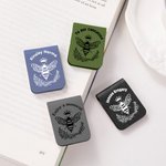 Spersonalizowana zakładka To Bee Continued Magnetic Leather Bookmark Clip z cytatem i imieniem Prezent urodzinowy dla mola książkowego bibliotekarza