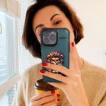 Personalisierte lustige Kuh Bär Hund Cartoon mürrisch Tier Name Flip Wallet Telefon Fall mit Kartenhalter und RFID-Blockierung Geburtstagsgeschenk für Familie Freund