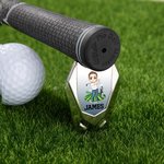 Personalised Cartoon Character Name Magnetic Divot Repair Tool Ball Marker Hat Clip Set with Case Birthday Golf Accessory Gift for Golf Players