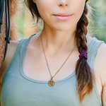 Personligt Vintage Hästsko Sadelhänge Halsband med graverat namn Country Smycken Födelsedag Ridsport Present till hästälskare Kvinnor