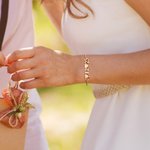Personlig nummer hjerte sjarm dato armbånd armbånd minimalistisk smykker jubileum bursdag brude dusj gave til kvinner