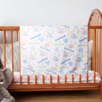 Personlig søt tegneserie skilpadde babyteppe Swaddle med navn Baby shower mottaksgave til nyfødt