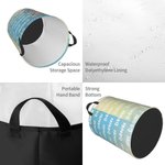 Personalised Gradient Cartoon Boy Large Toy Laundry Basket with Dinosaur Name and Handle Waterproof Nursery Decoration Housewarming Gift for Boys