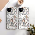 Personalised Zodiac Constellation Phone Case for iPhone with Name and Date Birthday Gift for Horoscope Lovers