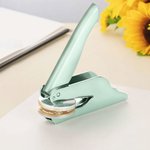 Timbro personalizzato per biblioteca con timbro a secco con testo Set portatile Regalo di compleanno per topo di biblioteca Club del Libro