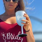 Flûte à vin à pied isolée avec nom personnalisé Dolly Font 10oz Bachelorette Bridal Party Favors Gift for Bridesmaid Women