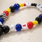 Personalized Handmade F1 Racing Driver Monogram Number Keychain with Beads Racing Events Birthday Gift for Racing Lover