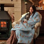 Gepersonaliseerde Peperkoek Cookie Candy Cane Zachte deken met naam Home Decor Kerstcadeau voor kind Familie Vriend