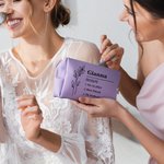 Personalized Line Birth Flower Name Definition Leather Makeup Bag Pouch with Text Birthday Bridesmaid Gift for Women