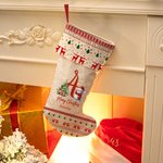 Bonnet de houx personnalisé Bonhomme de neige Joyeux Noël avec initiales et nom Arbre de Noël Décoration de cheminée Fête de famille Cadeau pour enfan