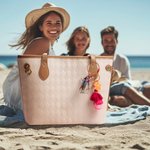 Llavero personalizado con foto y texto para bolso con borla y estrella Regalo de cumpleaños y aniversario para un amigo de la familia y amante de las 