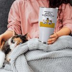 Spersonalizowany zakrzywiony kubek izolowany We're Telling You We're Not Pets 30oz z 1-6 kotami, psami i prezentem urodzinowym dla właściciela miłośnika zwierząt domowych
