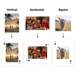 Personalised Photo Playing Cards with Text 54 Card Deck Board Game Party Favor Entertainment Housewarming Gift for Family Friends