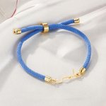 Personalizzato multicolore arabo nome braccialetto regolabile gioielli compleanno islamico musulmano Ramadan regalo per le donne uomini