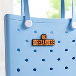 Personalised Multicolour 3d Printed Text Bag Charm Button Accessories for Bogg Team Cheering Gift for Women Girls Cheerleaders
