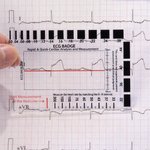 Personligt ECG EKG Rytmanalysverktyg Akryl Badgekort med titel Akutmedicinska tillbehör Sjuksköterskeveckan Graduate Gift för medicinsk personal