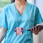 Personligt ECG EKG Rytmanalysverktyg Akryl Badgekort med titel Akutmedicinska tillbehör Sjuksköterskeveckan Graduate Gift för medicinsk personal