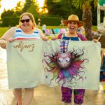 Toalla de playa personalizada de gran tamaño y secado rápido con el nombre de la chica Regalo de cumpleaños para niños y adultos