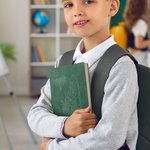 Cahier de notes chrétien en faux cuir gravé pour enfant avec nom Baptême Anniversaire Cadeau pour filles Garçons