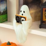 Personalisierte 3D gedruckt Lesen Geist Glow in the Dark Tabletop Dekoration mit Miniatur-Halloween-Geschenk für Bücherwürmer Leser