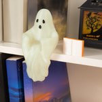 Personalisierte 3D gedruckt Lesen Geist Glow in the Dark Tabletop Dekoration mit Miniatur-Halloween-Geschenk für Bücherwürmer Leser