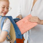Cahier de notes chrétien en faux cuir gravé pour enfant avec nom Baptême Anniversaire Cadeau pour filles Garçons