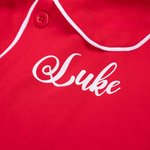 Personalisierte weiche Weihnachten rot Kind Pyjama Matching Set mit Namen Heiligabend Party Geschenk für Jungen Mädchen