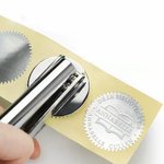Embosador personalizado con nombre y texto regalo para lectores amantes de los libros bibliotecarios club de lectura