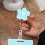 Personalized  Cute Daisy ID Badge Buddy Reel with Text Thank You Nurse Week Gift for Nurse Doctor Medical Staff