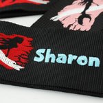 Personalized Embroidery Mermaid Dive Flag Scuba Diving Tank Band Name Tag with Hook and Loop Diving Accessories Birthday Gift for Diving Enthusiast
