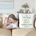 Personalised Photo and Text Soft Cushion Cover Home Decor Valentine's Day Mother's Day Graduation Gift for Couple Mom