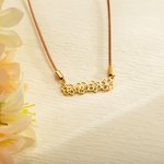 Personalized Dainty 1-8 Birth Flowers Necklace Family Jewellery Mother's Day Birthday Anniversary Gift for Women