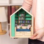Personalisierte Shake Away Your Anxiety Mini Buch Zimmer Tischdekoration mit 200 Mini-Bücher und eingravierten Namen Geburtstag Home Decor Geschenk fü