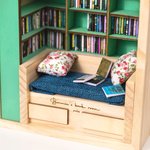 Personalisierte Shake Away Your Anxiety Mini Buch Zimmer Tischdekoration mit 200 Mini-Bücher und eingravierten Namen Geburtstag Home Decor Geschenk fü