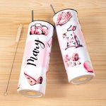 Personlig akvarell treningsutstyr Hvorfor du startet 20 oz tynn tumbler med lokk halm motiverende bursdagsgave til treningstrener Gym Lover