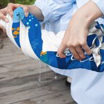 Asciugamano da spiaggia personalizzato in microfibra con iniziali e nome asciugatura rapida design a tema oceano regalo per viaggi estivi per bambini