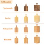 Personalisiertes Schlichtes Schneidebrett für Charcuterie und Wurstplatten mit Namen Datum Griff Einweihung Geburtstag Geschenk für Familie Freunde