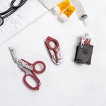 Henkilökohtaiset taitettavat monitoimityökalut Emergency Response Scissors Trauma-sakset, joissa on kaiverrettu teksti ja kuvake Lahja EMT Paramedics Sairaanhoitaja Medical Staffille