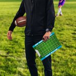 Personalisierte Fußballfeld Acryl Zwischenablage mit Texten Geburtstag Anerkennung Geschenk für Fußball-Liebhaber Trainer