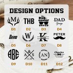 Personligt graverat monogram Klassiskt fickur Födelsedag Alla hjärtans dag Fars dag Gåva för män
