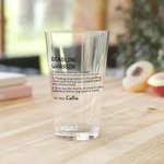 Spersonalizowany kieliszek do piwa 16 uncji z imieniem i nazwiskiem Oktoberfest Imprezowy prezent urodzinowy dla miłośnika trunków