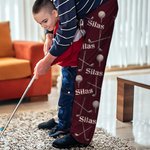 Personalisierte Golfball Club Name Soft Drawstring Lounge Pyjama Hose mit Tasche Comfy Sleepwear Geburtstag Geschenk für Männer Frauen Golfliebhaber