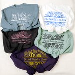 Personalisierte Rose Gänseblümchen Blumen-T-Shirt Sweatshirt mit Text Shop-Eröffnung Geburtstagsgeschenk für Blumenarrangement Gartenarbeit Liebhaber
