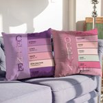 Personalisierte Gott sagt, ich bin Name Bedeutung auf Bibelvers bunte werfen Kissen Abdeckung Home Decor Taufe inspirierend Geburtstagsgeschenk für Ki