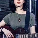 Personalised Guitar and Guitar Pick Pendant Necklace with Engraved Text Music Accessory Gift for Guitar Player Music Lovers
