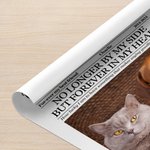 Personalised The Memory Time Dog Cat Pet Photo Poster Painting Framed Painting with Name and Date Home Decor Birthday Gift for Pet Lovers
