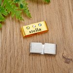 Personalized 1-5 Birthstones Watch Band Charm with Engraved Name Smartwatch Accessories Mother's Day Birthday Gift for Mom Grandma